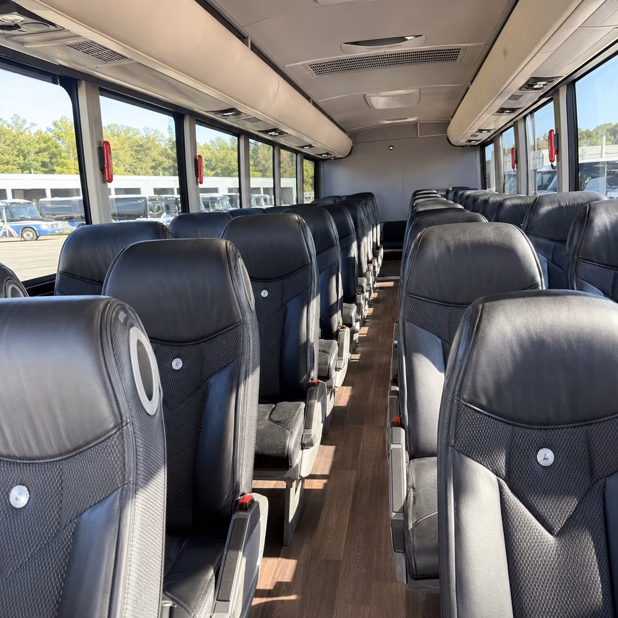 cambridge corporate event transportation onboard seating