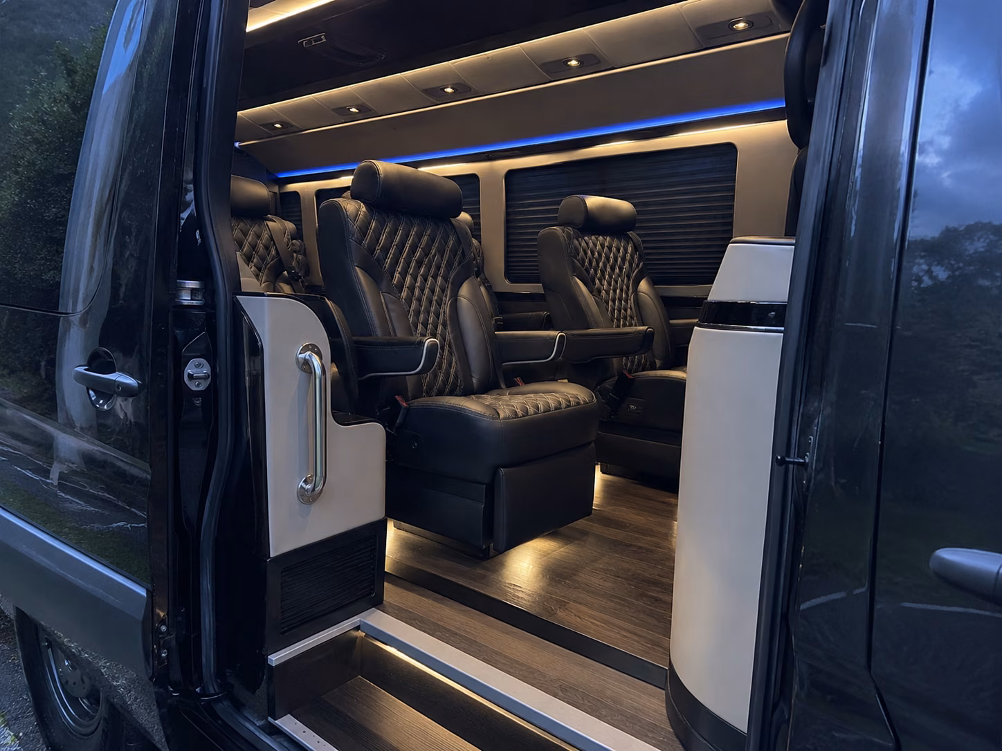 cambridge school event transportation onboard seating