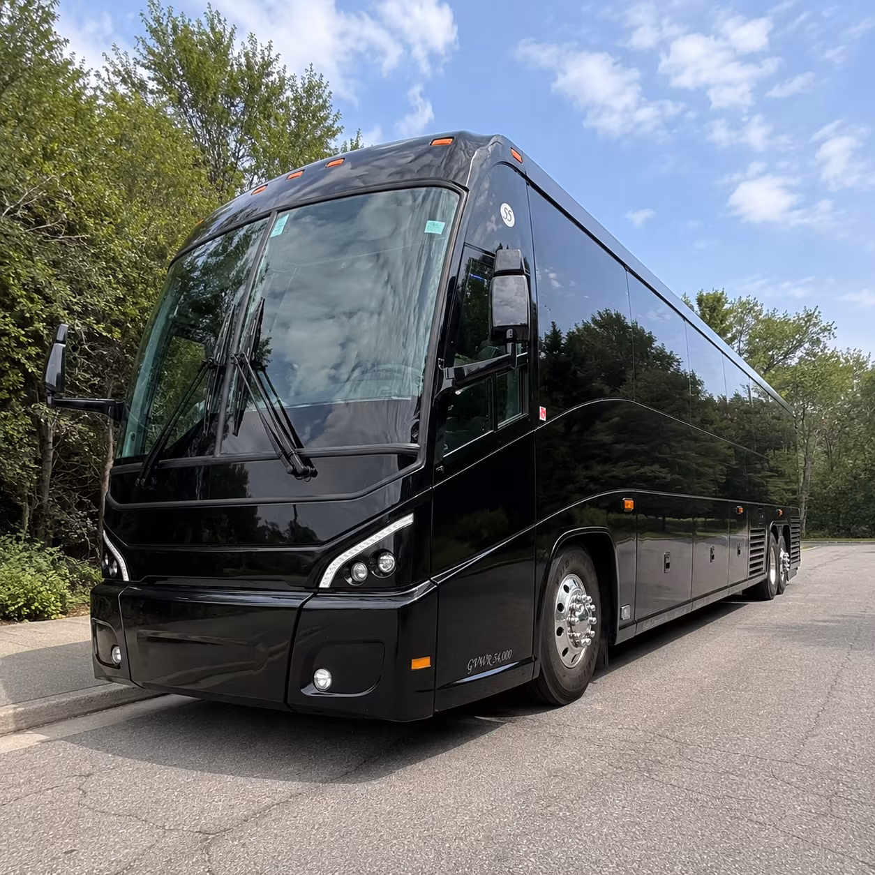 lynn charter bus rental exterior