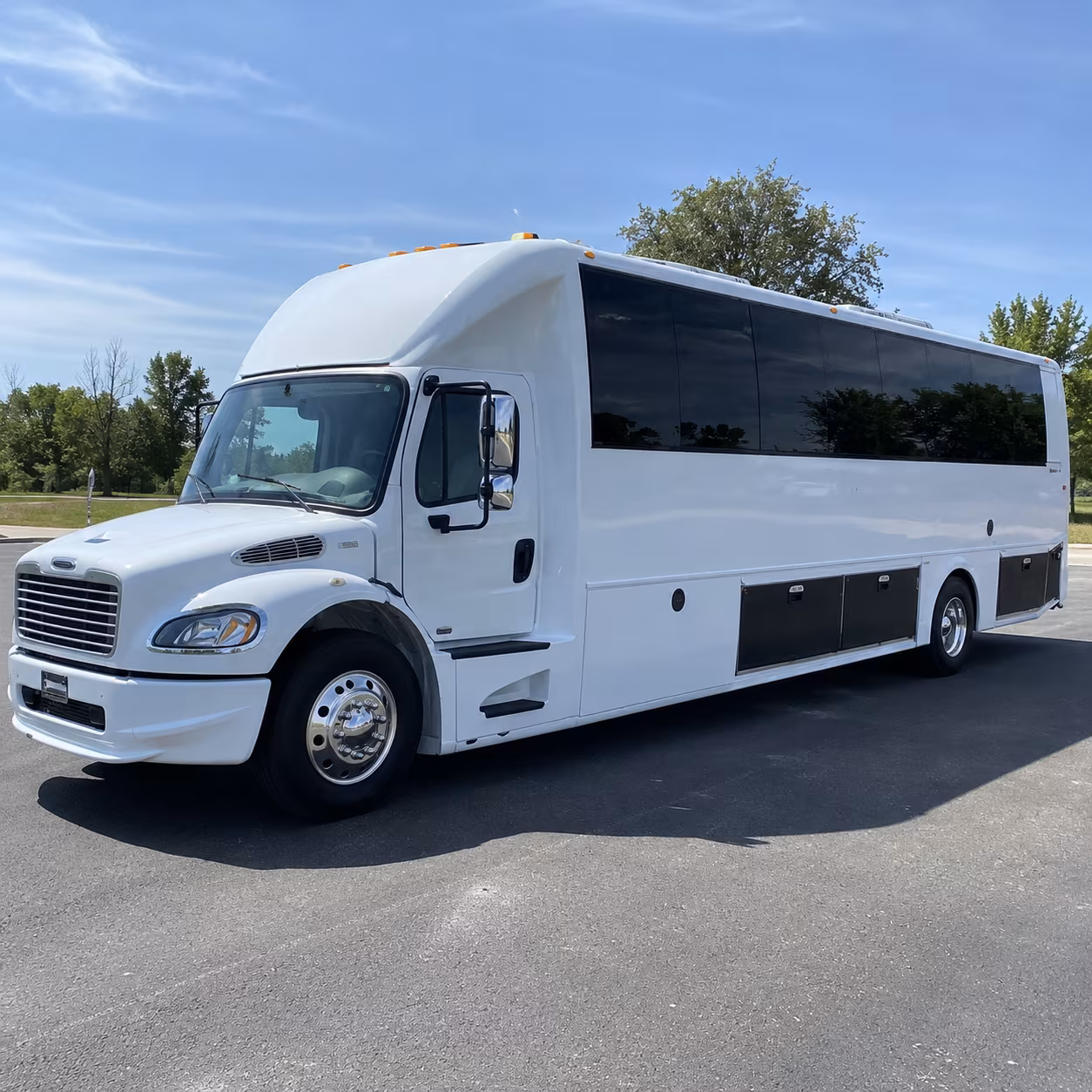 medford 40 passenger party bus