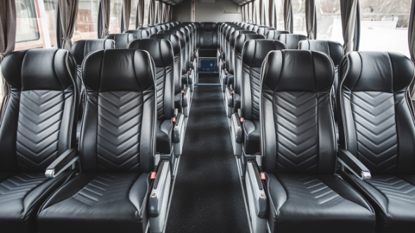 54 passenger charter bus rental brookline