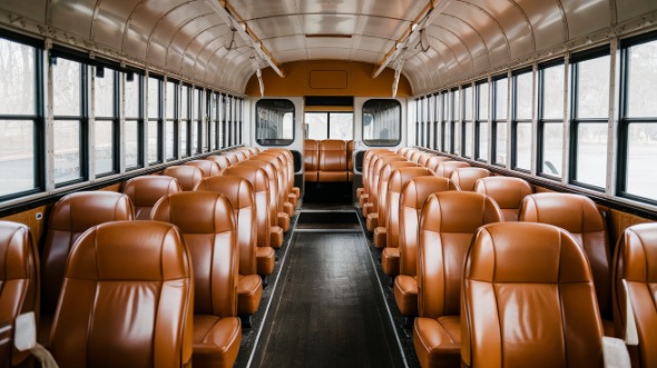 cambridge school bus rental inside